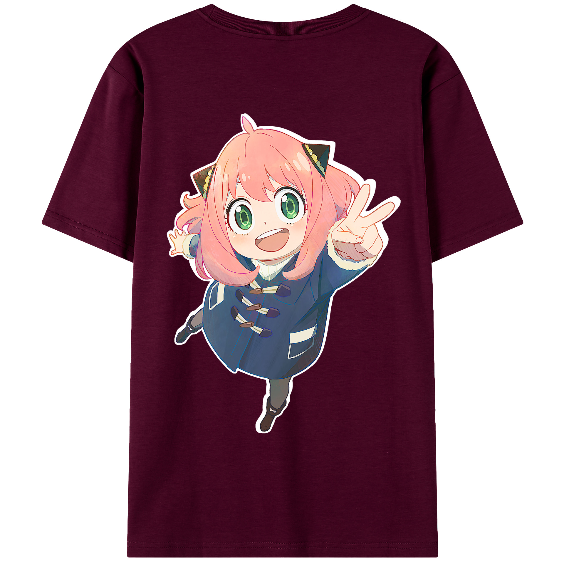 （画像用） SPY×FAMILY间谍家家酒 レディース半袖Tシャツ(バックプリント)